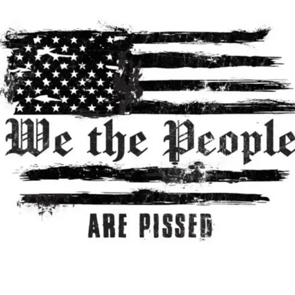We The People Mens Black & White Cotton Short Sleeve Graphic Tee T shirt - Picture 2 of 3